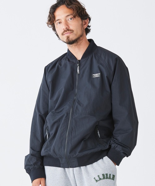 L.L.Bean(エルエルビーン)の「3 シーズン・ボンバー・ジャケット 米国フィット・レギュラー(ブルゾン・メンズ・ネイビー/グリーン/ブラック/レッド・SMALL/MEDIUM/LARGE)」の11枚目の写真