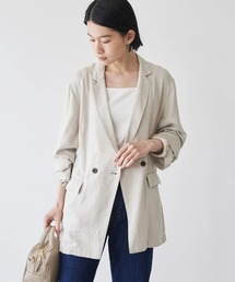 AMERICAN HOLIC | リネンブレンドジャケット(テーラードジャケット)