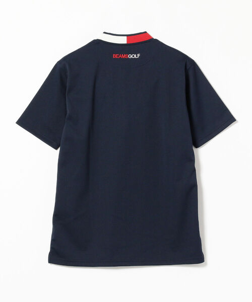 ビームスゴルフ　BEAMS GOLF ネイビー モックネック　シャツ BEAMS GOLF ネイビー モックネックシャツ（BEAMS GOLF（ビームス
