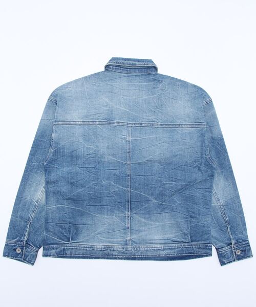 oblekt(オブレクト)の「BOTANICAL DENIM JACKET(デニムジャケット・レディース・インディゴブルー・FREE)」の3枚目の写真