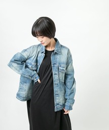 BOTANICAL DENIM JACKET
