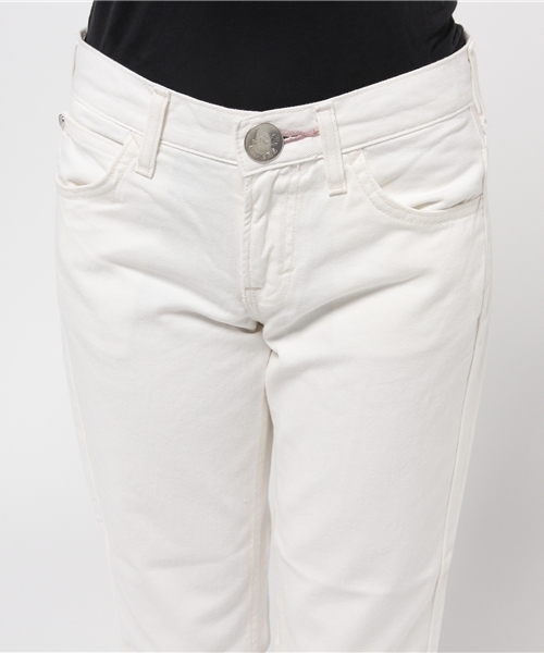 earth music&ecology（アースミュージックアンドエコロジー）の「【Lee×earth】テーパードカラーパンツ（その他パンツ・レディース・ラベンダー/ホワイト/ライトイエロー・X-SMALL/MEDIUM/SMALL）」の7枚目の写真