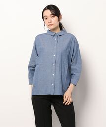 Samansa Mos2 | ダンガリーシャツ(シャツ/ブラウス)