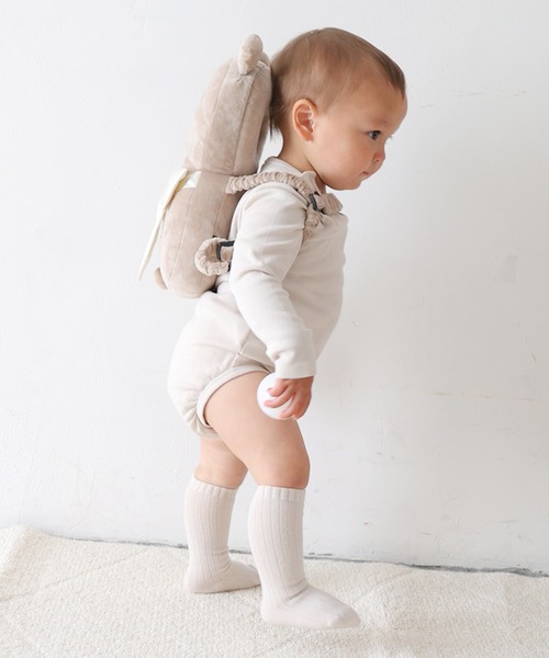 PUPPAPUPO（プッパプーポ）の「ごっつん防止 ヘッドガード クッション（その他ベビー用品・キッズ・グレー/ブラウン/ピンク・FREE）」の19枚目の写真