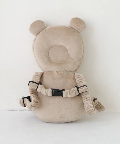 PUPPAPUPO（プッパプーポ）の「ごっつん防止 ヘッドガード クッション（その他ベビー用品・キッズ・グレー/ブラウン/ピンク・FREE）」の17枚目の写真