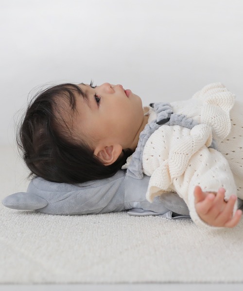 PUPPAPUPO（プッパプーポ）の「ごっつん防止 ヘッドガード クッション（その他ベビー用品・キッズ・グレー/ブラウン/ピンク・FREE）」の13枚目の写真