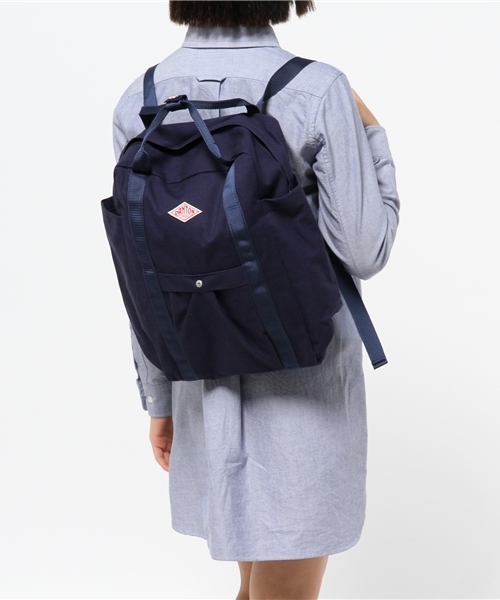 CIAOPANIC TYPY（チャオパニックティピー）の「【DANTON】ダントンデイパック（バックパック/リュック・レディース・ホワイト/マスタード/レッド/ブルー/ベージュ/ネイビー/ブラック・FREE）」の14枚目の写真