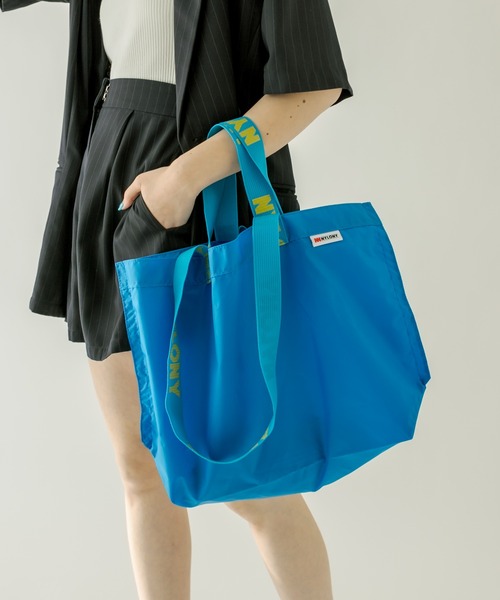 mystic(ミスティック)の「NYLONY ツーハンドルトート 小(トートバッグ・レディース・ブラック/ブルー/オレンジ・ONE SIZE)」の6枚目の写真