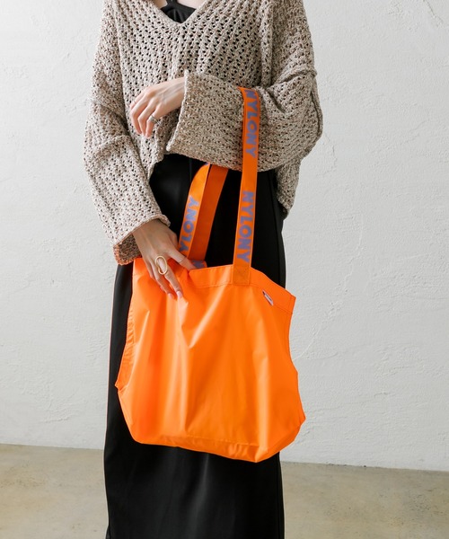 mystic(ミスティック)の「NYLONY ツーハンドルトート 小(トートバッグ・レディース・ブラック/ブルー/オレンジ・ONE SIZE)」の8枚目の写真