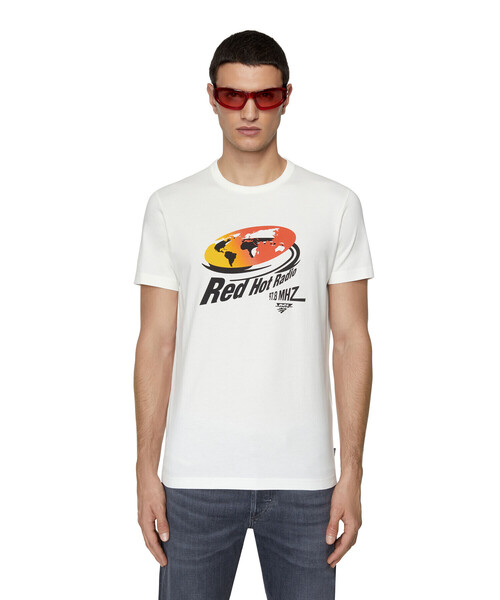 メンズ ｔシャツ プリント Tシャツ カットソー Diesel ディーゼル のファッション通販 Zozotown