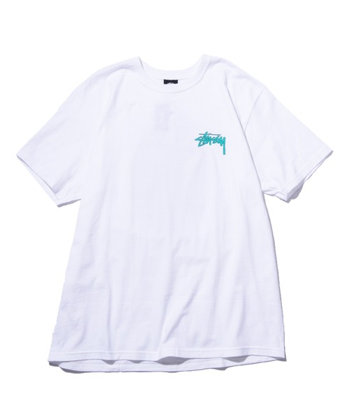 STUSSY stussy ホワイト バックプリント Tシャツ M STUSSY バックプリント Tシャツ ホワイト - メルカリ