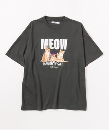 アニマルラクガキプリントTシャツ 半袖