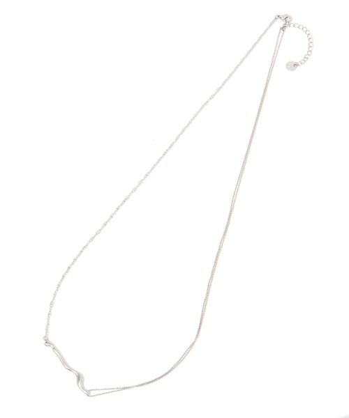 niko and...(ニコアンド)の「メタルツイストネックレス(ネックレス・レディース・グレー/イエロー・0)」の3枚目の写真