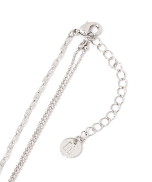 niko and...(ニコアンド)の「メタルツイストネックレス(ネックレス・レディース・グレー/イエロー・0)」の4枚目の写真