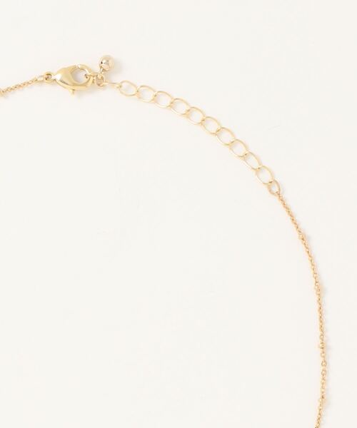 Cupid Heart（キューピッドハート）の「【Cupid Heart】結婚式アクセサリー　パールビジューネックレス（ネックレス・レディース・ベージュ・MEDIUM）」の5枚目の写真