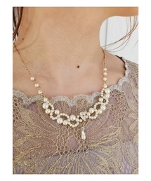 Cupid Heart | 【Cupid Heart】結婚式アクセサリー　パールビジューネックレス(ネックレス)