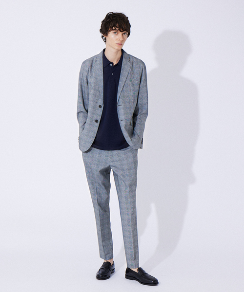 ABAHOUSE GRAY（アバハウスグレイ）の「【セットアップ対応/MASCHILE】AIR HOLE ジャケット（テーラードジャケット・メンズ・ライトグレー/ネイビー/グレー/ブルー・46/48/50/44）」の20枚目の写真