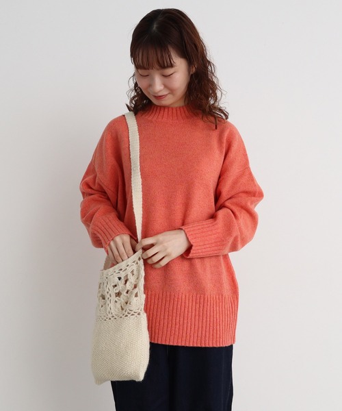 chambre de charme（シャンブルドゥシャーム）の「cdc ネパールハンドニット ポシェット（ショルダーバッグ・レディース・ホワイト・FREE）」の13枚目の写真