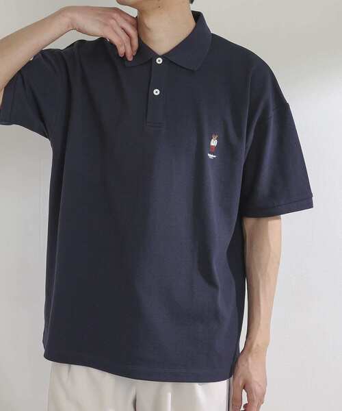 SENSE OF PLACE by URBAN RESEARCH(センスオブプレイスバイアーバンリサーチ)の「『別注』TeddyBear×SENSE OF PLACE テディベアカノコポロシャツ(ポロシャツ・メンズ・グリーン/ネイビー/レッド・MEDIUM/LARGE)」の15枚目の写真