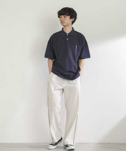 SENSE OF PLACE by URBAN RESEARCH(センスオブプレイスバイアーバンリサーチ)の「『別注』TeddyBear×SENSE OF PLACE テディベアカノコポロシャツ(ポロシャツ・メンズ・グリーン/ネイビー/レッド・MEDIUM/LARGE)」の17枚目の写真