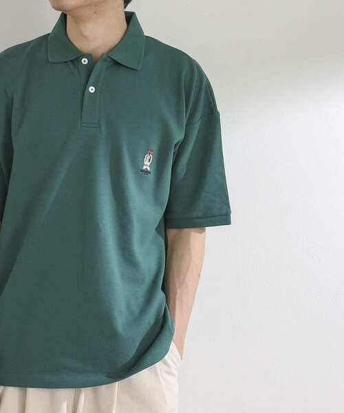 SENSE OF PLACE by URBAN RESEARCH(センスオブプレイスバイアーバンリサーチ)の「『別注』TeddyBear×SENSE OF PLACE テディベアカノコポロシャツ(ポロシャツ・メンズ・グリーン/ネイビー/レッド・MEDIUM/LARGE)」の21枚目の写真