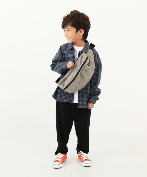 devirock（デビロック）の「ゆったり スウェットタックパンツ（スウェットパンツ・キッズ・ブラック/モカ/グレー系その他/ヘザーチャコール・110cm/100cm/120cm/130cm/140cm/150cm/160cm）」の18枚目の写真