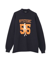 HYSTERIC GLAMOUR | 55 AMAZING モックネックスウェット(スウェット)
