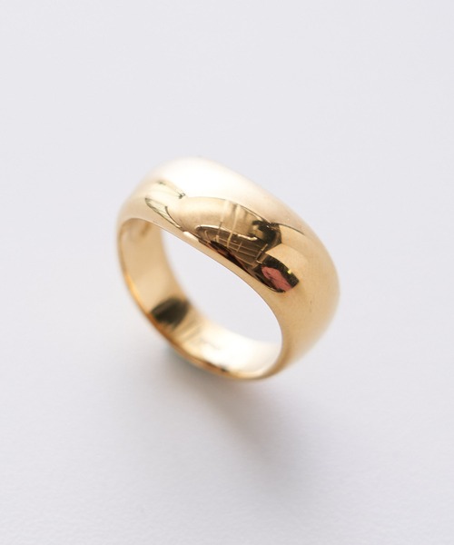 RIVE DROITE（リヴドロワ）の「R.good/アールドットグッド ステンレスウェーブリング（リング・レディース・ゴールド・13）」の3枚目の写真