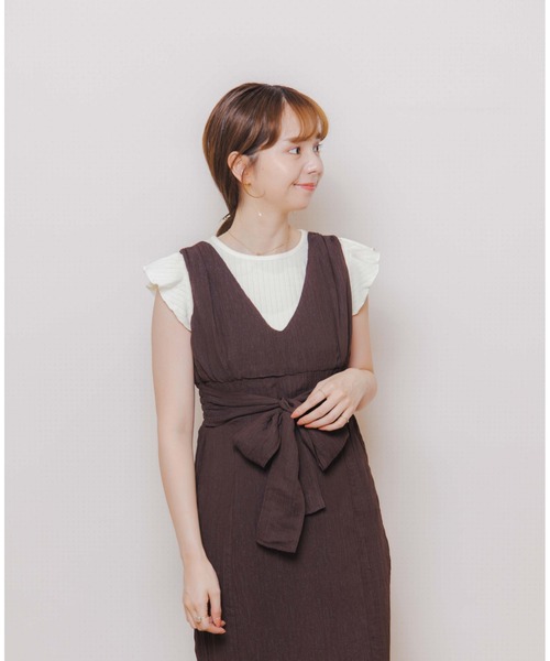 flower（フラワー）の「ビスチェマーメイドワンピース（ワンピース・レディース・ブラウン/グリーン・FREE）」の16枚目の写真