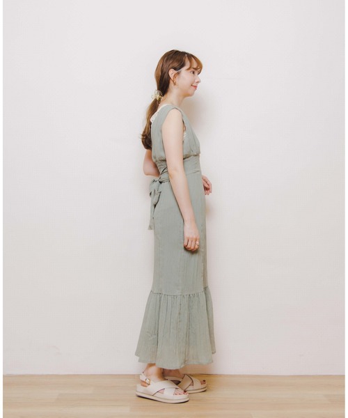 flower（フラワー）の「ビスチェマーメイドワンピース（ワンピース・レディース・ブラウン/グリーン・FREE）」の20枚目の写真