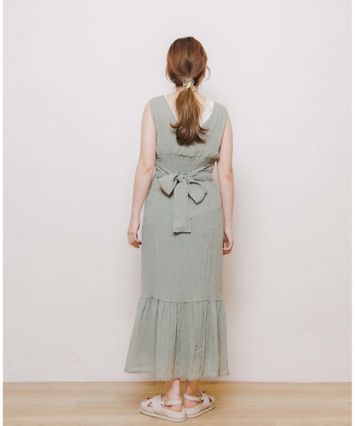 flower（フラワー）の「ビスチェマーメイドワンピース（ワンピース・レディース・ブラウン/グリーン・FREE）」の21枚目の写真