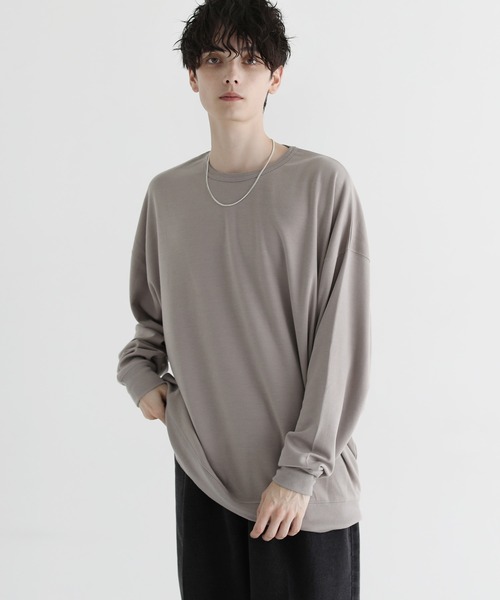 セール】TRスムースドルマン 長袖ポンチカットソー（Tシャツ