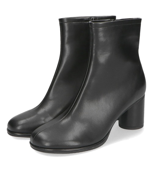 ORiental TRaffic（オリエンタルトラフィック）の「オブリークトゥラウンドヒールブーツ 21403（ブーツ・レディース・ブラック/ブラウン/カーキ・LL/S/M/L/3L/SS）」の12枚目の写真