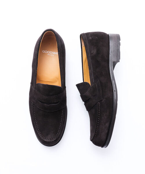 NOLLEY'S goodman（ノーリーズグッドマン）の「グルネルスエードローファー（ローファー・メンズ・ダークブラウン・39/40/41/42/43）」の10枚目の写真