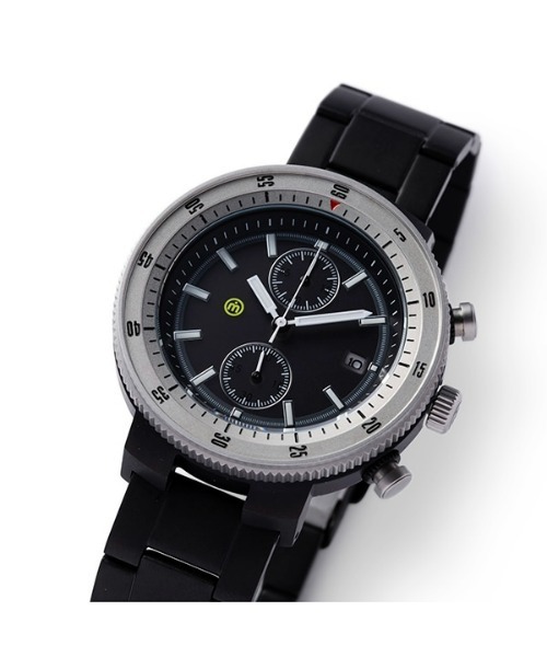 Movement In Motion（ムーブメントインモーション）の「Movement in Motion IZIL イジル MIM-IZIL/FRJR001 復刻モデル ソーラー メンズ（アナログ腕時計・メンズ・クリアブラック・ﾌﾘ-）」の2枚目の写真