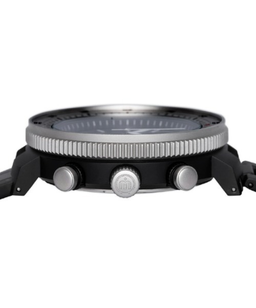 Movement In Motion（ムーブメントインモーション）の「Movement in Motion IZIL イジル MIM-IZIL/FRJR001 復刻モデル ソーラー メンズ（アナログ腕時計・メンズ・クリアブラック・ﾌﾘ-）」の4枚目の写真