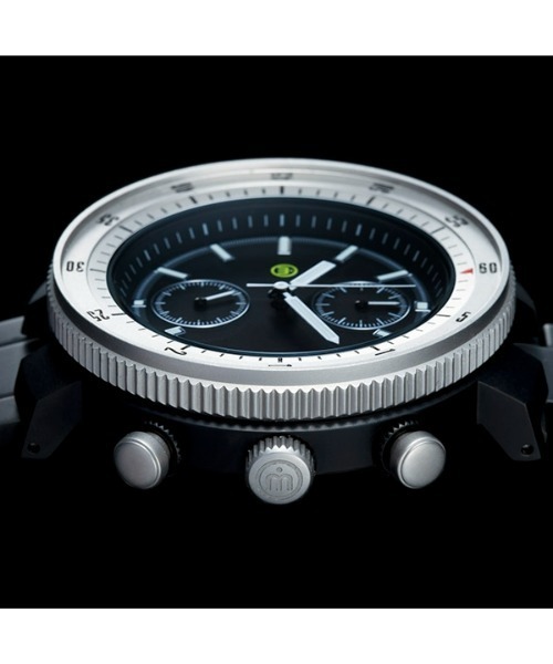 Movement In Motion（ムーブメントインモーション）の「Movement in Motion IZIL イジル MIM-IZIL/FRJR001 復刻モデル ソーラー メンズ（アナログ腕時計・メンズ・クリアブラック・ﾌﾘ-）」の5枚目の写真