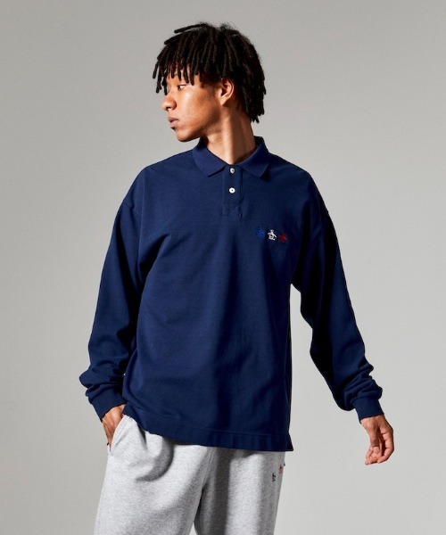 SPEEDHUNTER ビッグシルエットポロシャツ penguin BY MUNSINGWEAR 