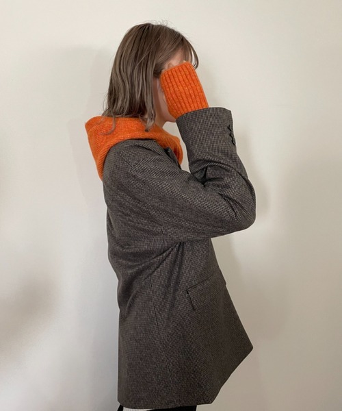 LOWRYS FARM(ローリーズファーム)の「テーラードジャケット 344594(テーラードジャケット・レディース・ブラック/アイボリー/ブラウン・FREE)」の9枚目の写真