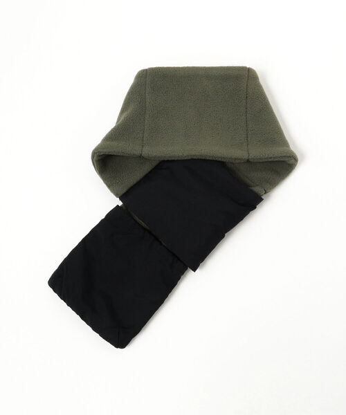 こども ビームス(コドモビームス)の「THE NORTH FACE / キッズ キャンベル フリースマフラー 22(マフラー・キッズ・ブラック/オリーブ・ONE SIZE)」の5枚目の写真
