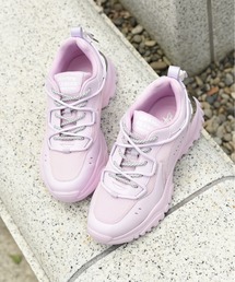 【Zipper】　厚底ダッドスニーカー