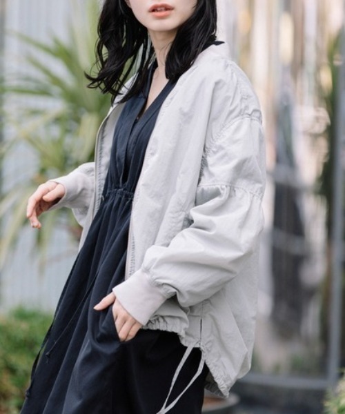 Munich ミューニックブルゾン ネイビー Munich ミューニック ブルゾン MN252B45 レディース ボア