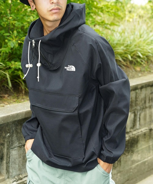 THE NORTH FACE(ザノースフェイス)の「THE NORTH FACE(ザ・ノース・フェイス) ストレッチ アノラックパーカー(マウンテンパーカー・レディース・ブラック/ネイビー・S/M/XS)」の6枚目の写真