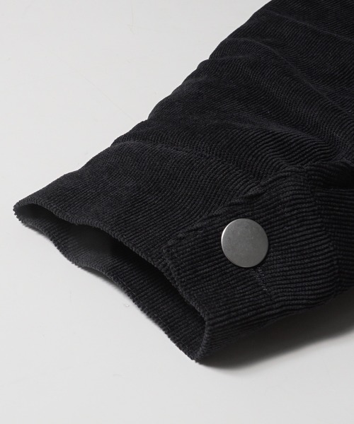coca(coca)(コカ)の「メンズコーデュロイ裏ボアジャケット(その他アウター・メンズ・ブラック/ベージュ・M/L/XL)」の14枚目の写真