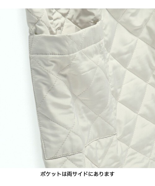 BRANSHES(ブランシェス)の「キルトIラインシルエットジャンパースカート(ジャンパースカート・キッズ・カーキ/ライトベージュ・100/110/120/130/140/150)」の18枚目の写真