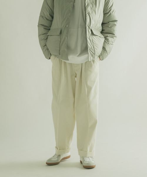 FORK&SPOON（フォークアンドスプーン）の「FORK&SPOON　コーデュロイパンツ（その他パンツ・メンズ・グレー/ブルー系その他/アイボリー・5/4）」の4枚目の写真