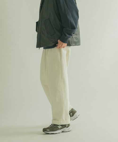 FORK&SPOON（フォークアンドスプーン）の「FORK&SPOON　コーデュロイパンツ（その他パンツ・メンズ・グレー/ブルー系その他/アイボリー・5/4）」の9枚目の写真