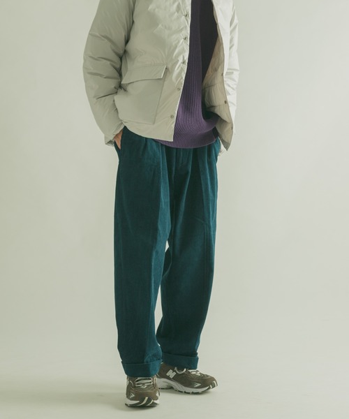 FORK&SPOON（フォークアンドスプーン）の「FORK&SPOON　コーデュロイパンツ（その他パンツ・メンズ・グレー/ブルー系その他/アイボリー・5/4）」の14枚目の写真