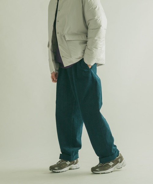 FORK&SPOON（フォークアンドスプーン）の「FORK&SPOON　コーデュロイパンツ（その他パンツ・メンズ・グレー/ブルー系その他/アイボリー・5/4）」の16枚目の写真