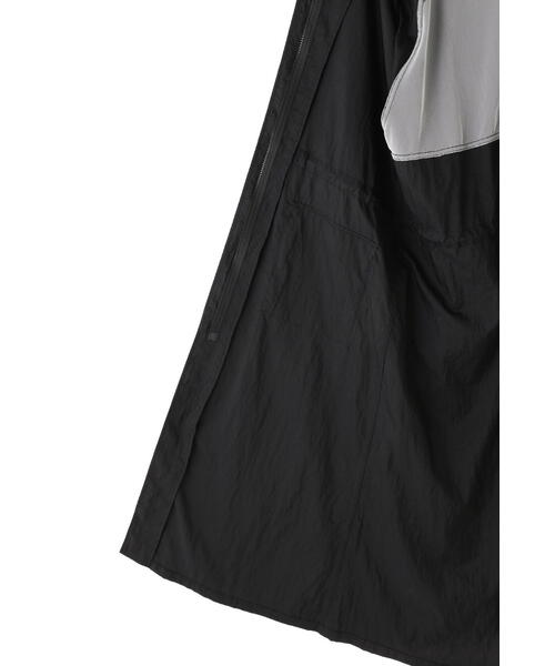 NBB WEEKEND】ナイロン撥水シワ加工 フルジップウインドコート (LADIES)